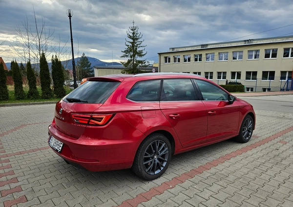 Seat Leon cena 60900 przebieg: 95600, rok produkcji 2018 z Moryń małe 232